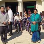 वाराणसी में दिव्यांगजनों को मिले सहायक उपकरण, सीआरसी ने किया वितरण